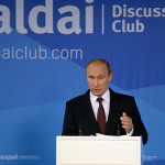 Vladimir Putin na zasedání mezinárodního diskusního klubu Valdaj 2014 titulky CZ