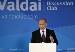 В.Путин принял участие в итоговой пленарной сессии XI заседания Международного дискуссионного клуба "Валдай"